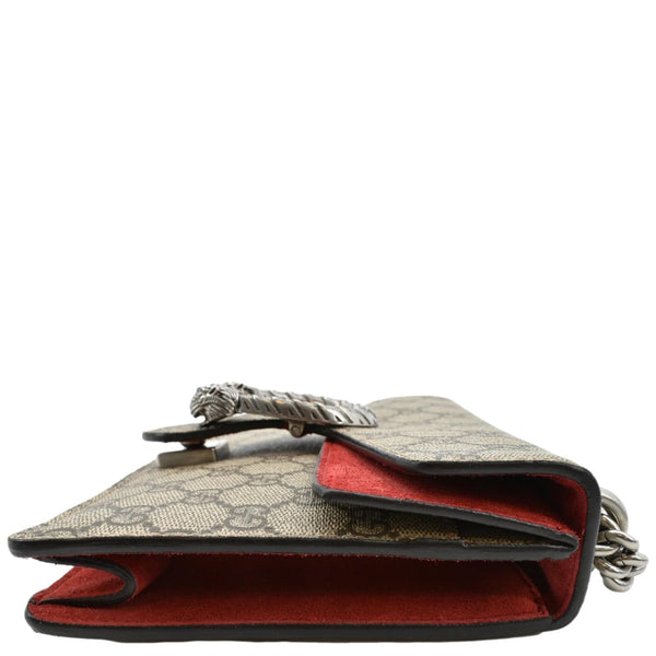 GucciI Dionysus Mini GG Supreme Canvas Crossbody Bag - Right Side