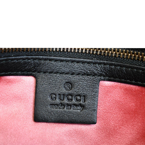 Gucci GG Marmont Velvet Crossbody Bag in Black Color - Made In Italy