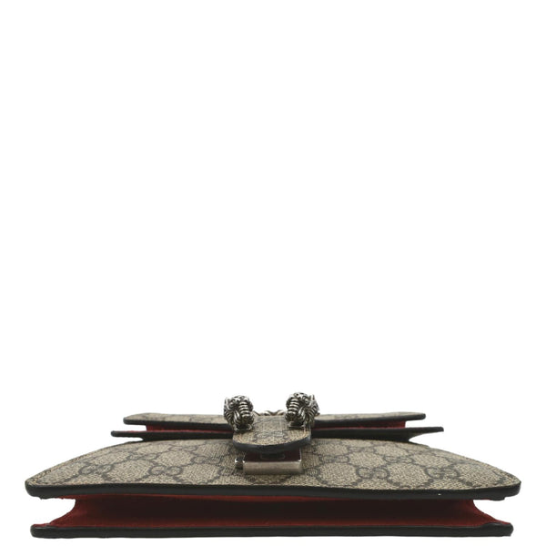 GucciI Dionysus Mini GG Supreme Canvas Crossbody Bag - Bottom