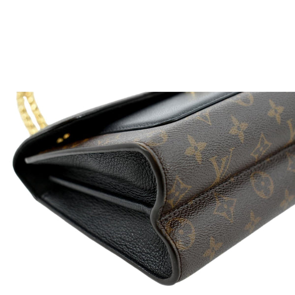 LOUIS VUITTON Victoire Monogram Canvas Crossbody Bag Black