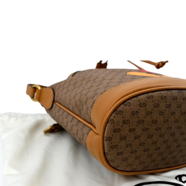 Gucci X Disney Mini Vintage GG Supreme Monogram Bag - Bottom Left