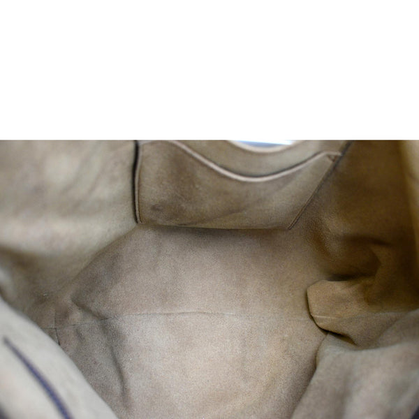 Gucci Courrier Zip GG Supreme Canvas Messenger Bag - Inside