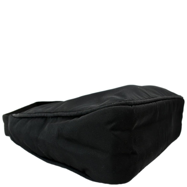 PRADA Tessuto Mini Re-Edition Nylon Shoulder Bag Black
