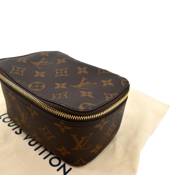 Louis Vuitton Packing Cube PM Monogram Canvas Cosmetic Bag - Left Side