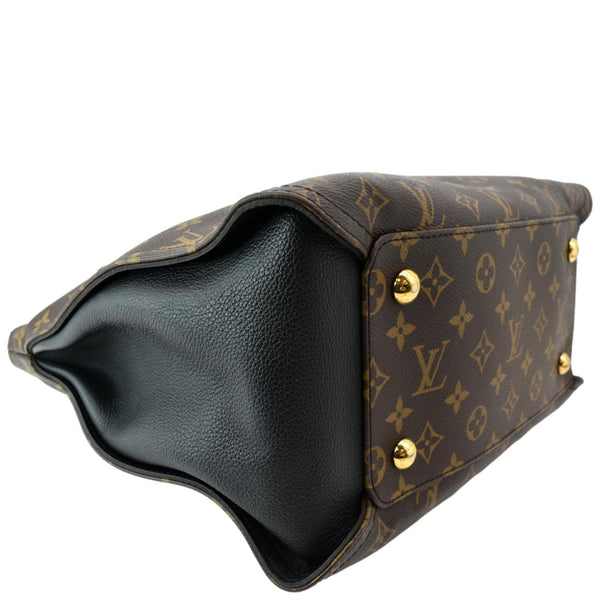 LOUIS VUITTON Gaia Monogram Canvas Shoulder Bag Brown