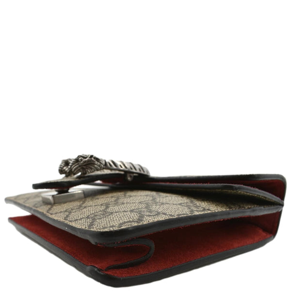 GucciI Dionysus Mini GG Supreme Canvas Crossbody Bag - Bottom Right