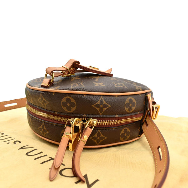LOUIS VUITTON Boite Chapeau Souple MM Monogram Canvas Shoulder Bag Brown