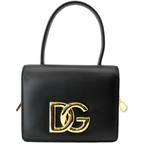 DOLCE 
GABBANA Mini Leather Belt Bag Black