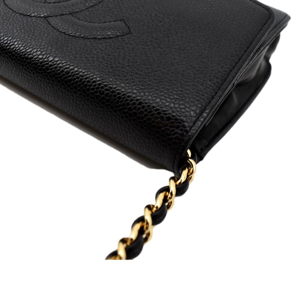 Chanel Timeless WOC Caviar Leather Wallet Shoulder Bag - Top Right
