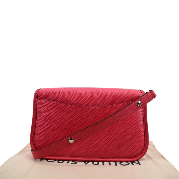 LOUIS VUITTON Buci Epi Leather Shoulder Bag Dragon Fruit