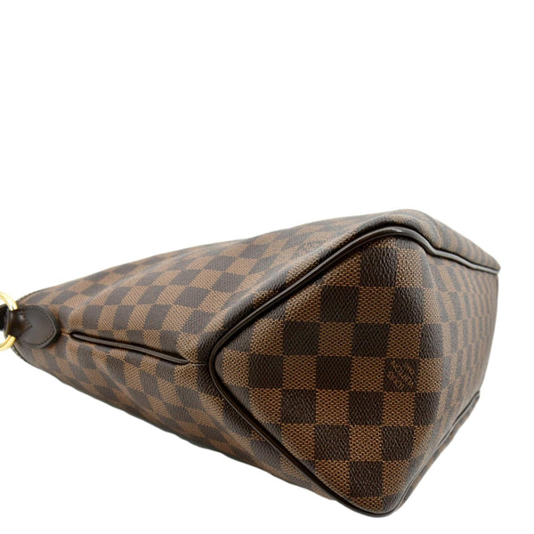 LOUIS VUITTON Delightful MM Damier Ebene Hobo Bag Brown