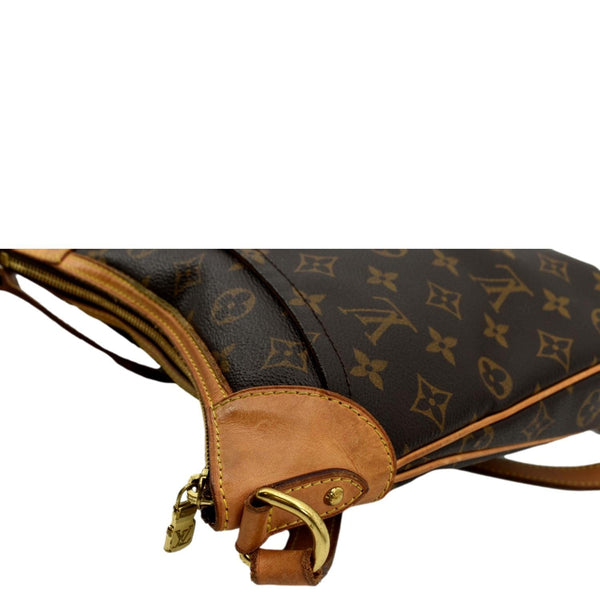 LOUIS VUITTON Odeon PM Monogram Canvas Crossbody Bag Brown
