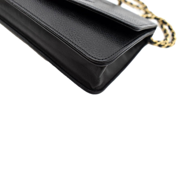 Chanel Timeless WOC Caviar Leather Wallet Shoulder Bag - Bottom Right