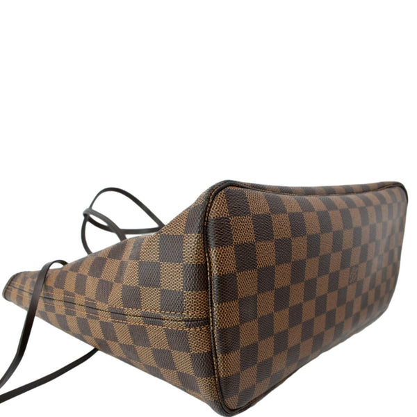 Louis Vuitton Neverfull MM Damier Ebene Tote Bag-DDH