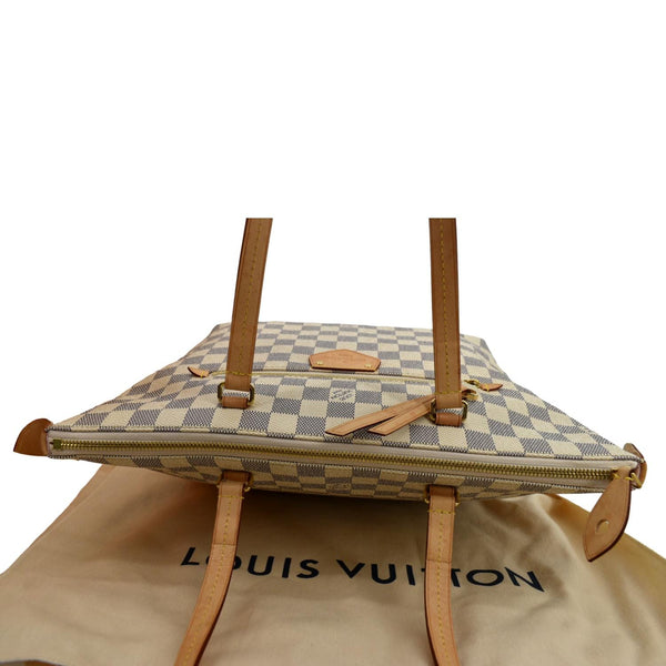 LOUIS VUITTON Iena PM Damier Azur Shoulder Bag White