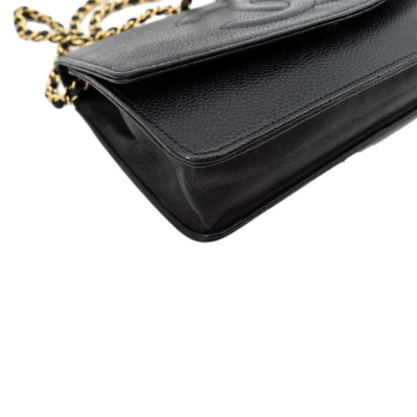 Chanel Timeless WOC Caviar Leather Wallet Shoulder Bag - Bottom Right