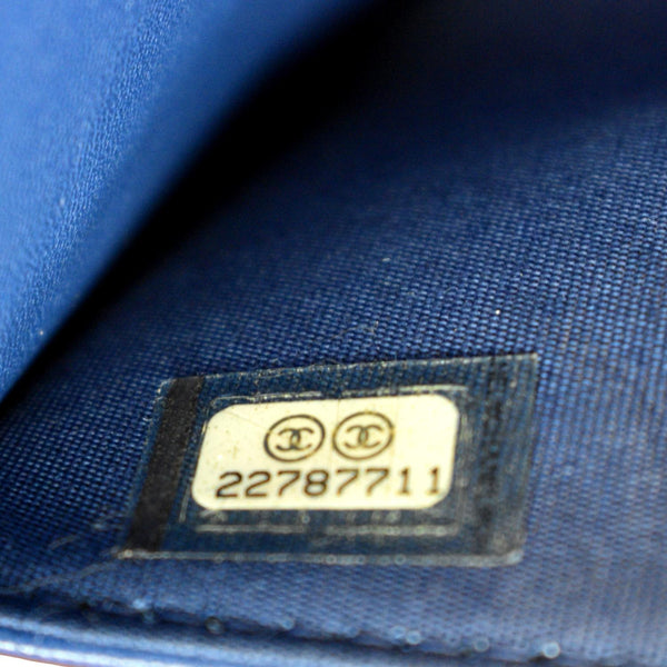 Chanel Wallet On Chain Quilted Leather Crossbody Bag - Serial Number