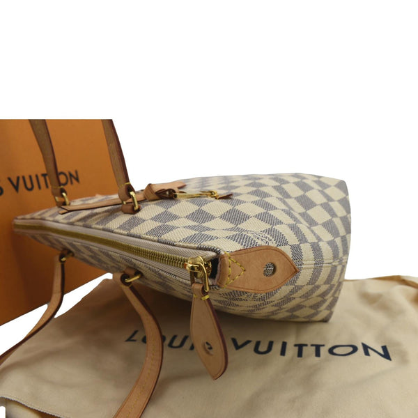 LOUIS VUITTON Iena PM Damier Azur Shoulder Bag White