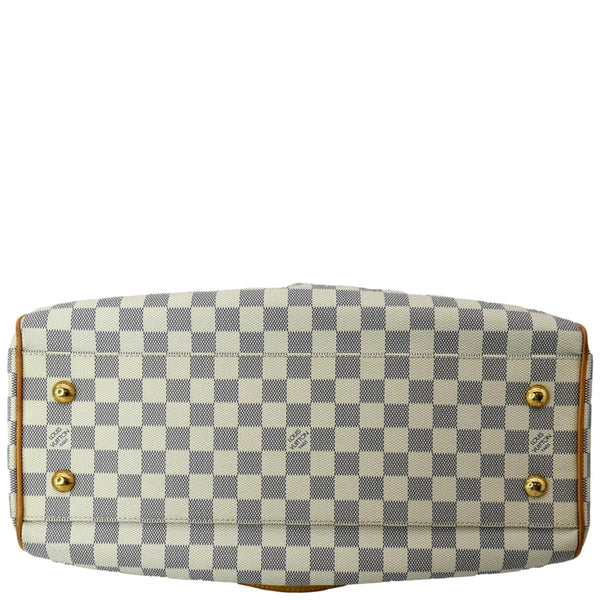 LOUIS VUITTON Trevi GM Damier Azur 2way Shoulder Bag White