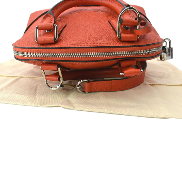 LOUIS VUITTON Neo Alma BB Monogram Empreinte Crossbody Bag Orange