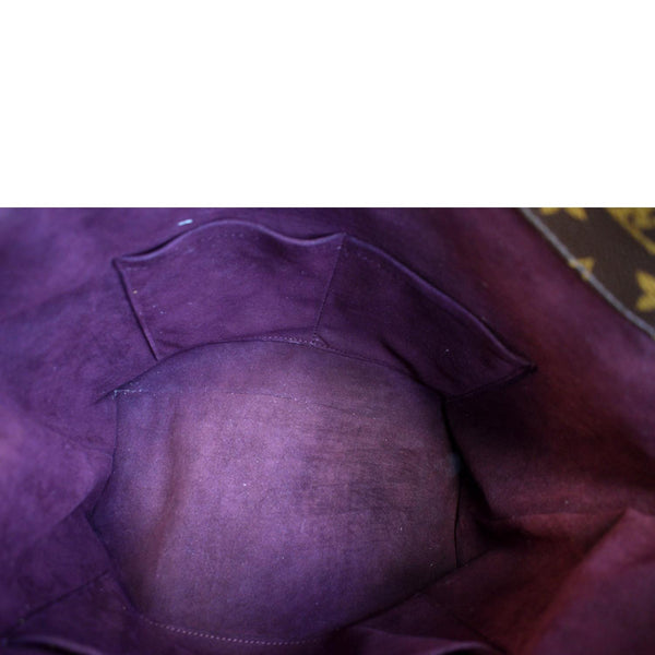 LOUIS VUITTON Melie Monogram Canvas Hobo Bag Brown