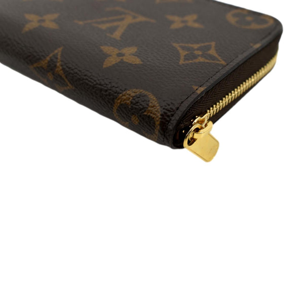 LOUIS VUITTON Monogram Canvas Zippy Coin Purse Brown