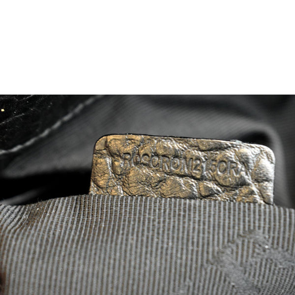 BURBERRY Dewsbury Medium Grain Check Embossed Tote Bag Black-Dallas Designer