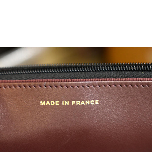 CHANEL CC WOC Caviar Leather Wallet On Chain Shoulder Bag Black