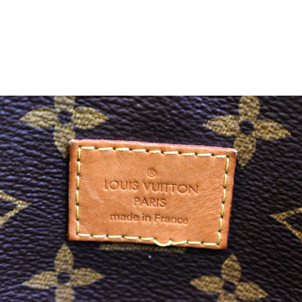 LOUIS VUITTON Melie Monogram Canvas Hobo Bag Brown