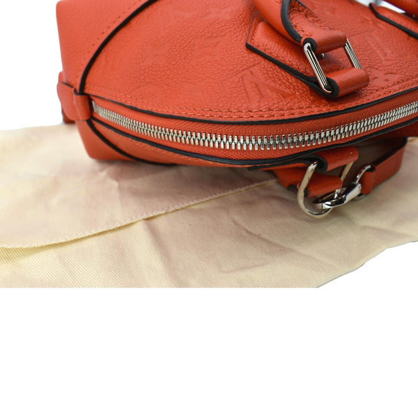 LOUIS VUITTON Neo Alma BB Monogram Empreinte Crossbody Bag Orange