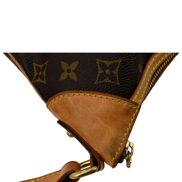 LOUIS VUITTON Odeon PM Monogram Canvas Crossbody Bag Brown