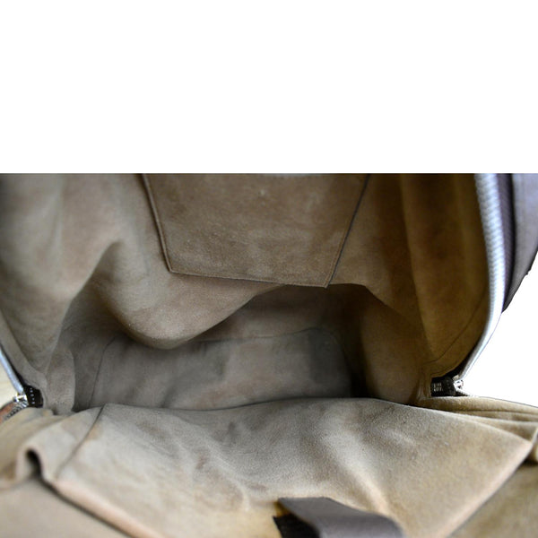 GUCCI Tian Print GG Supreme Canvas Backpack Bag Beige 428027