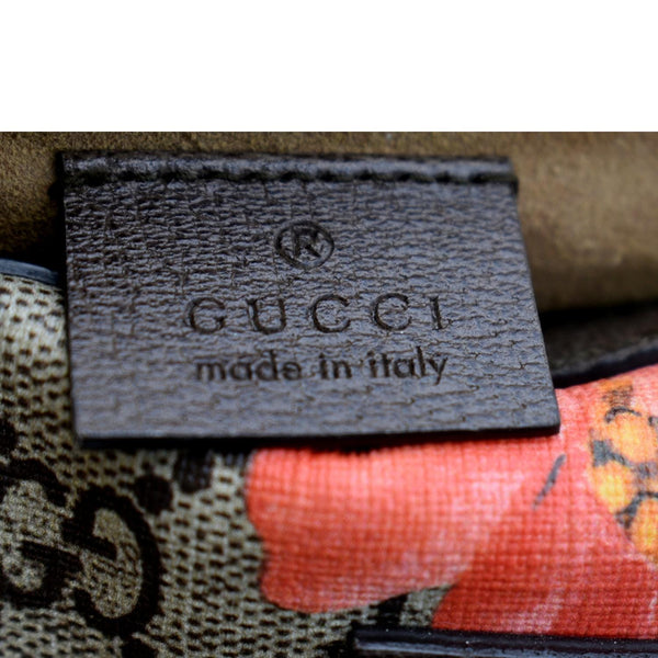 GUCCI Tian Print GG Supreme Canvas Backpack Bag Beige 428027