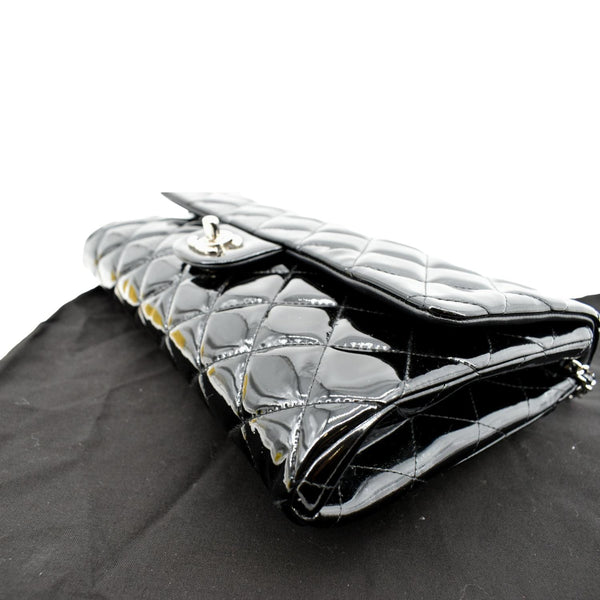 Chanel Timeless Classic Flap Patent Leather Shoulder Bag - Bottom Right