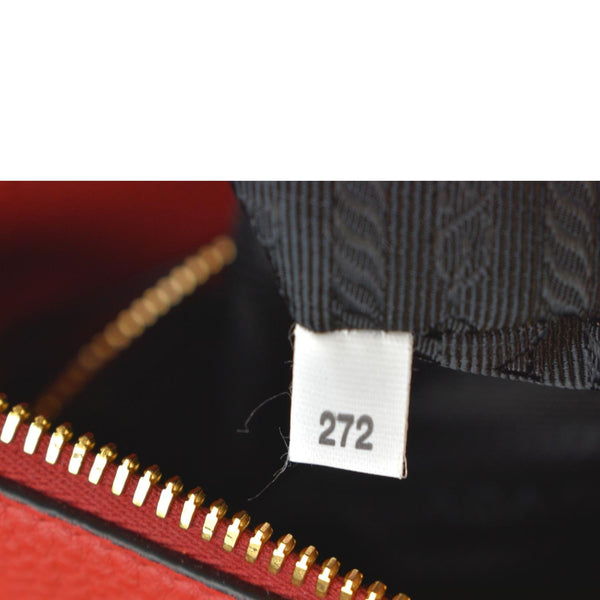 Prada Vitello Daino Leather Hobo Bag-Dallas Designer