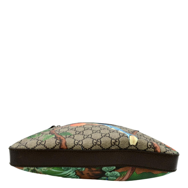 Gucci Courrier Zip GG Supreme Canvas Messenger Bag - Bottom