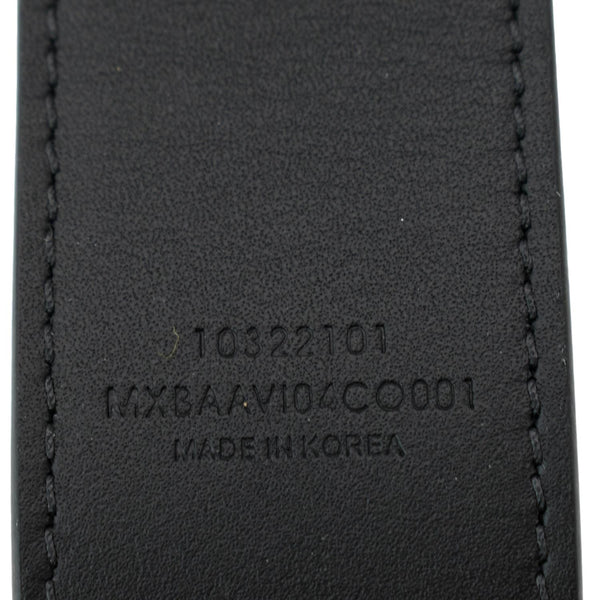 MCM Claus M Reversible Belt Cognac