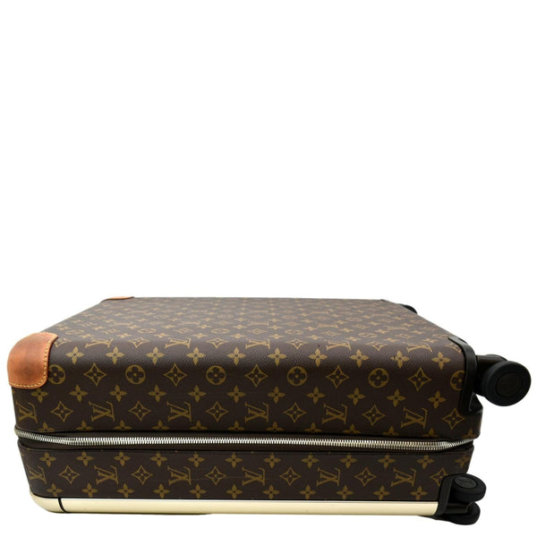 LOUIS VUITTON Horizon 55 Monogram Canvas Rolling Suitcase Brown