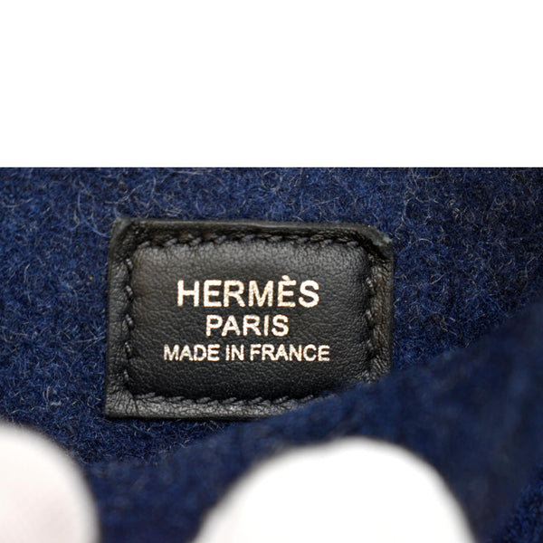 HERMES Evelyne Amazone TPM Feutre Swift Crossbody Bag Leu Nuit