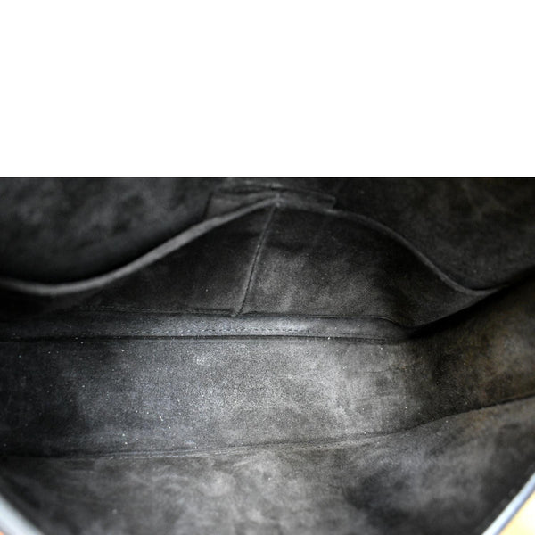 CHANEL Classic Medium Double Flap Caviar Leather Shoulder Bag Black