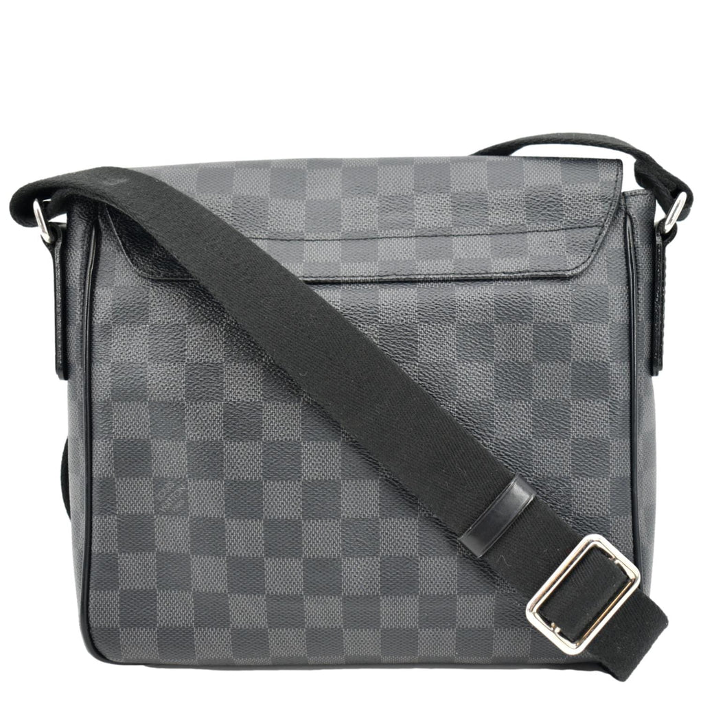 Louis Vuitton District NM Messenger Bag Damier Graphite PM Black 21493057