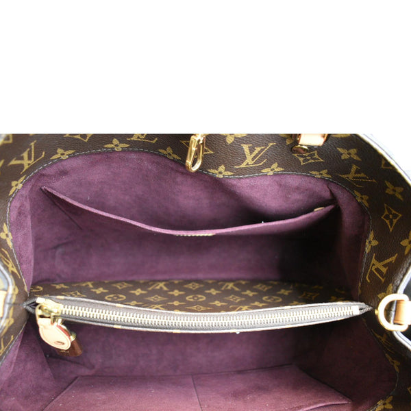 Louis Vuitton Montaigne GM Monogram Canvas Shoulder Bag - Inside