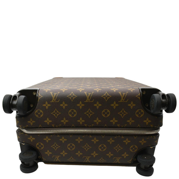 LOUIS VUITTON Horizon 55 Monogram Canvas Rolling Suitcase Brown