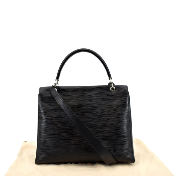 LOUIS VUITTON Grenelle PM Epi Leather Shoulder Bag Black