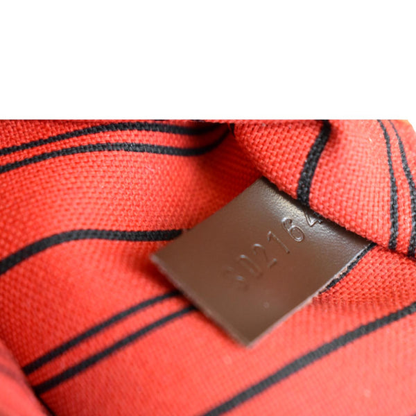 LOUIS VUITTON Neverfull GM Damier Ebene Tote Shoulder Bag Brown