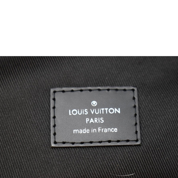 LOUIS VUITTON Avenue Sling Damier Graphite Backpack Bag Black