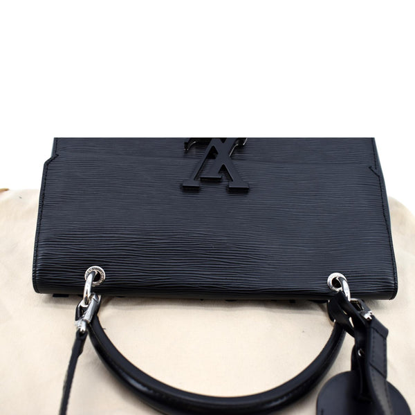 LOUIS VUITTON Grenelle PM Epi Leather Shoulder Bag Black