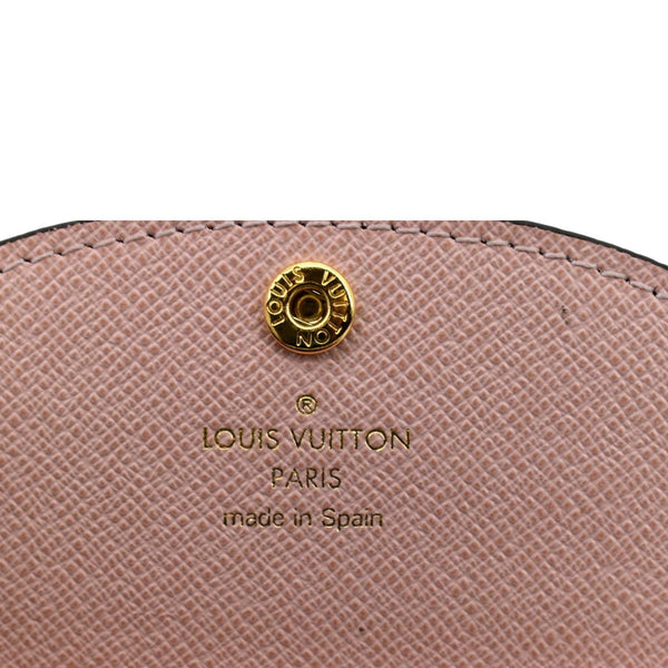 LOUIS VUITTON Rosalie Monogram Canvas Coin Wallet Rose Ballerine