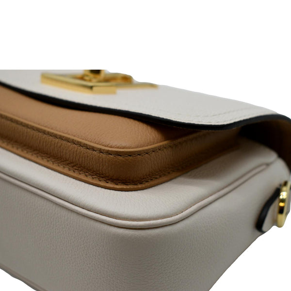 Louis Vuitton Lockme Tender Grained Calfskin Leather Bag - Right Side