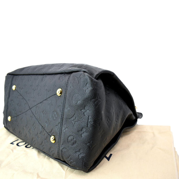 LOUIS VUITTON Artsy MM Empreinte Leather Hobo Bag Black